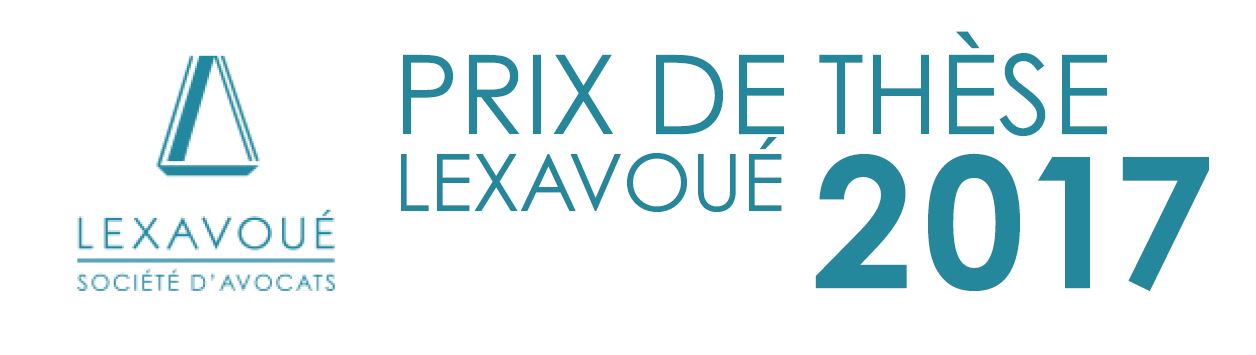 Prix de thèse 2017