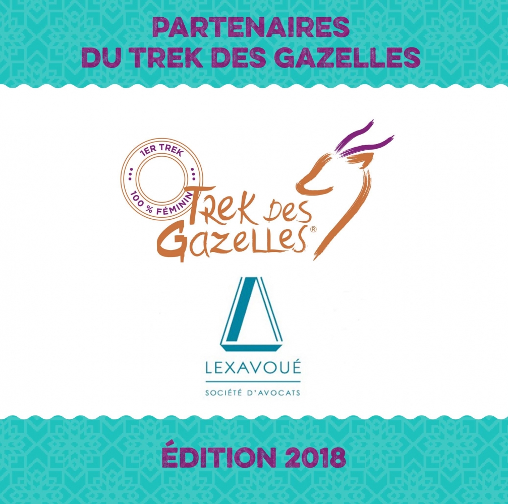 Lexavoue partenaires du trek des gazelles